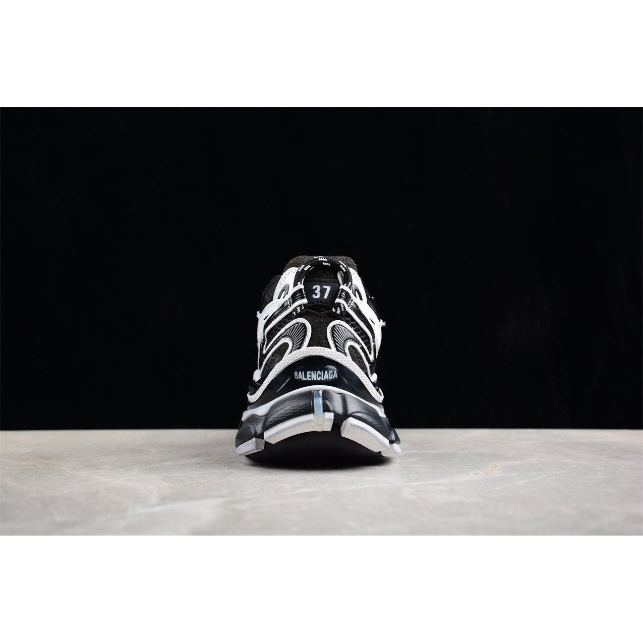 balenciaga runner x black white balenciaga runner x black white