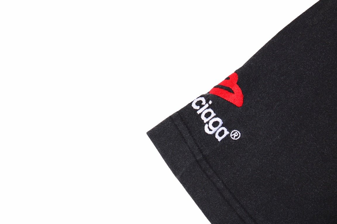 balenciaga logo graphic t shirt black prime reps balenciaga logo graphic t shirt black prime reps
