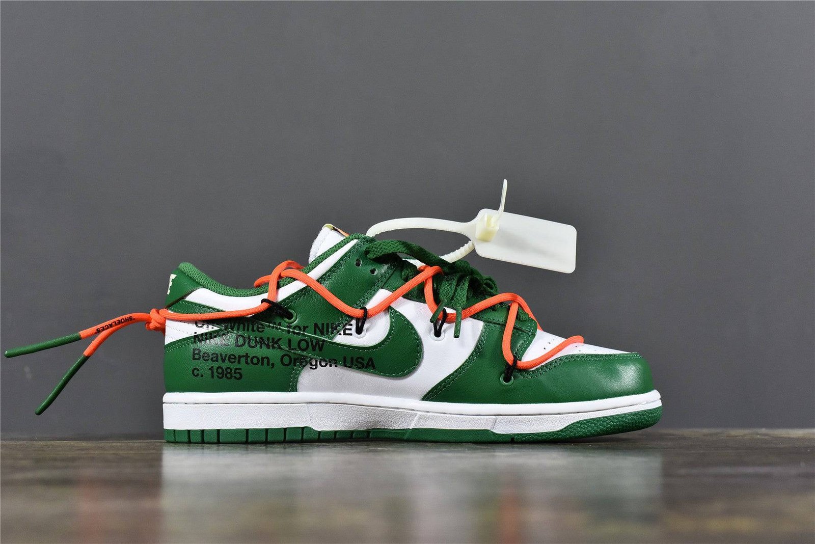 nike dunk low off white pine green nike dunk low off white pine green