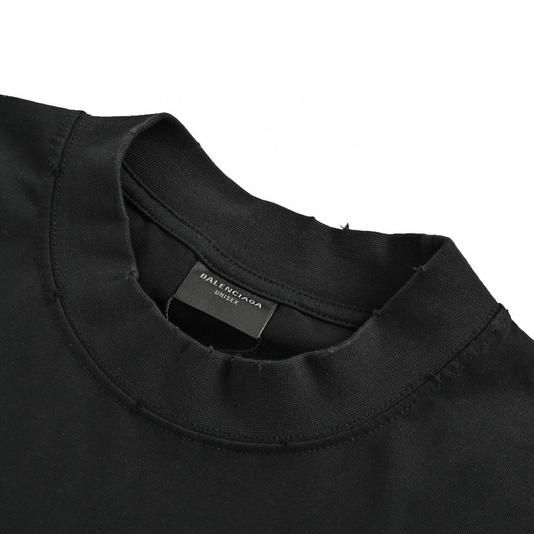 balenciaga t shirt black balenciaga t shirt black