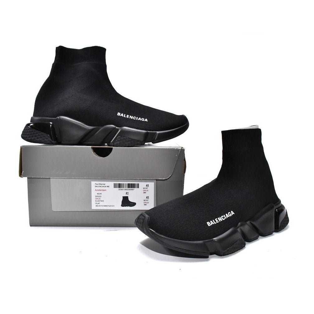 balenciaga speed trainer x triple black balenciaga speed trainer x triple black
