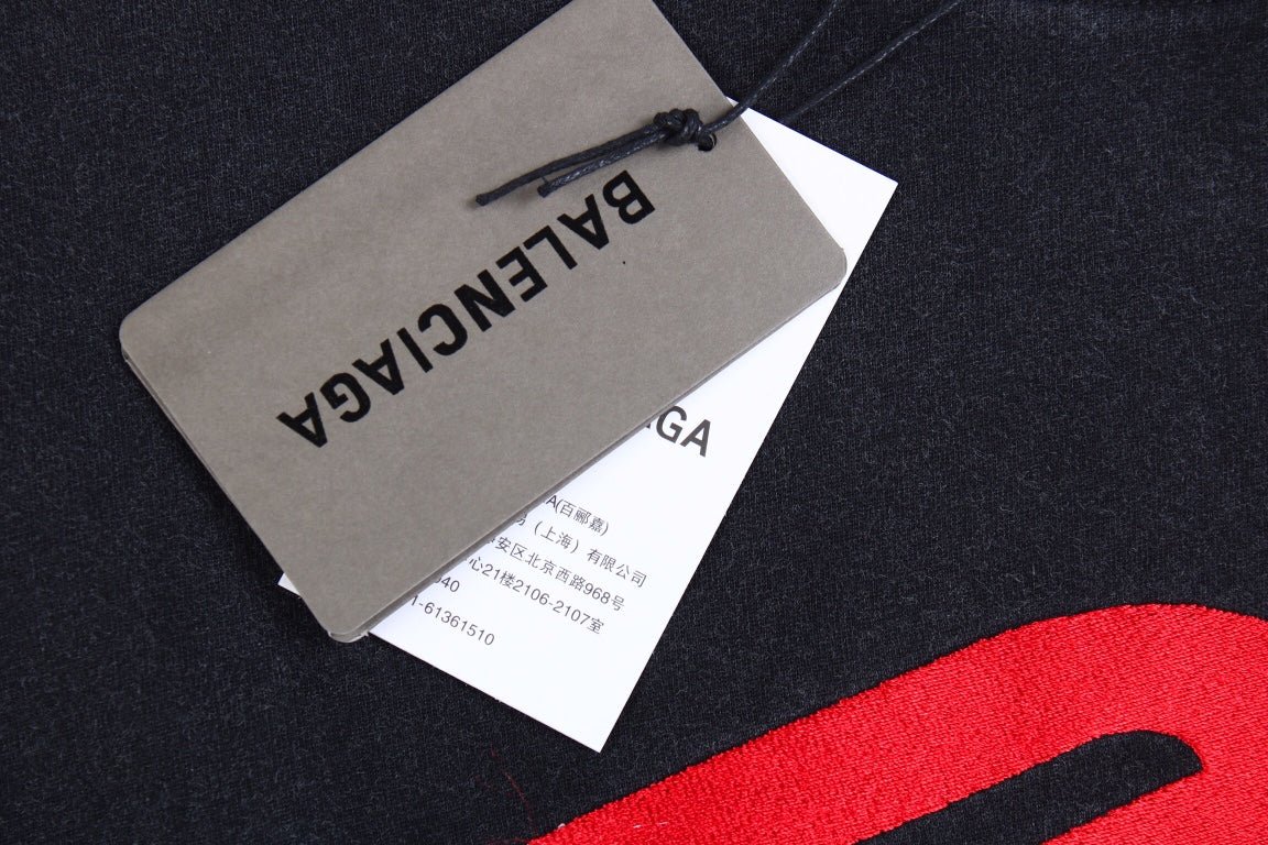 balenciaga logo graphic t shirt black prime reps balenciaga logo graphic t shirt black prime reps
