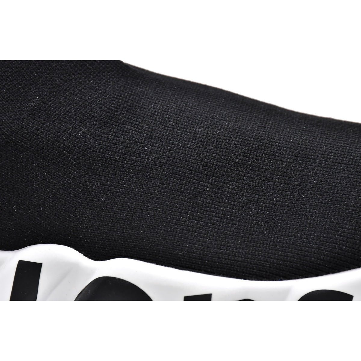 balenciaga speed graffiti trainer x black white balenciaga speed graffiti trainer x black white