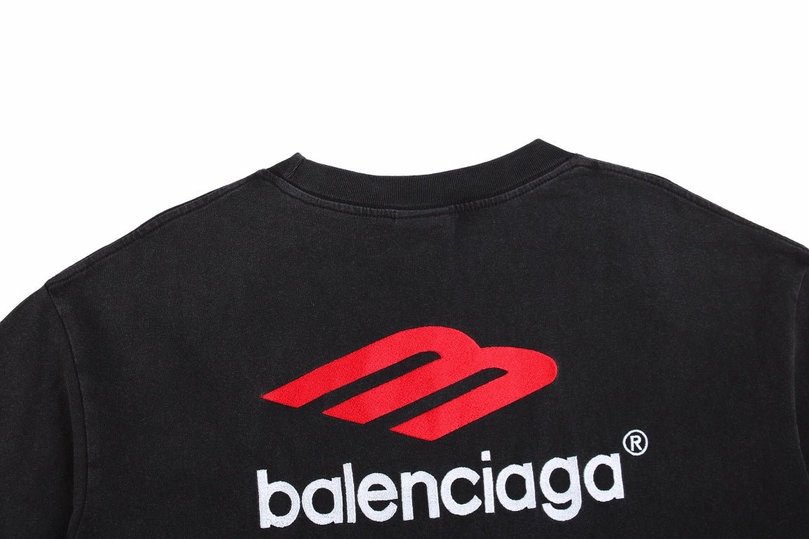 balenciaga logo graphic t shirt black prime reps balenciaga logo graphic t shirt black prime reps