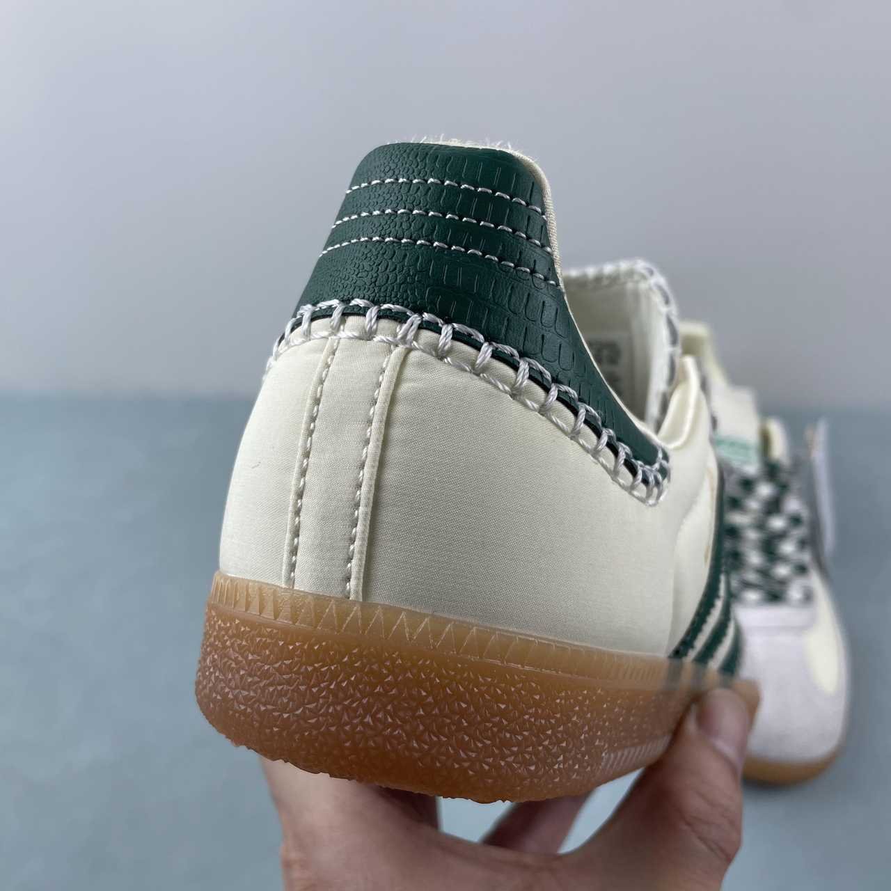adidas samba wales bonner cream green replica adidas samba wales bonner cream green replica