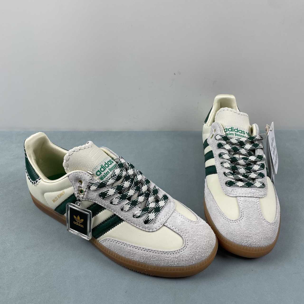 adidas samba wales bonner cream green replica adidas samba wales bonner cream green replica