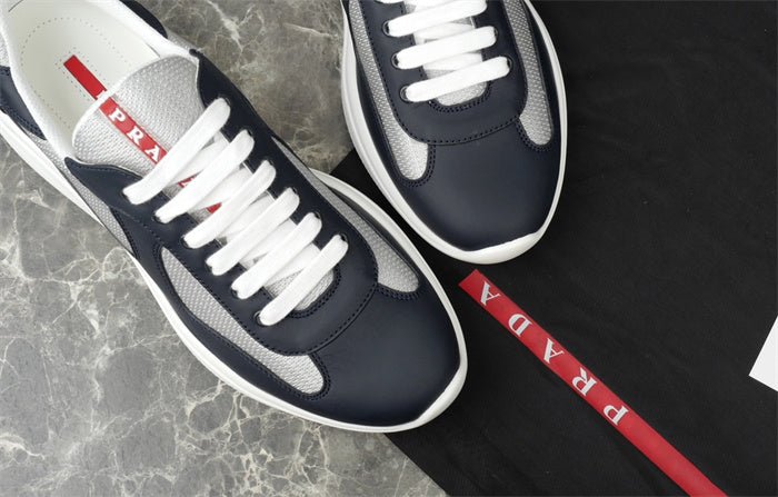 prada america's cup leather navy silver prada america's cup leather navy silver