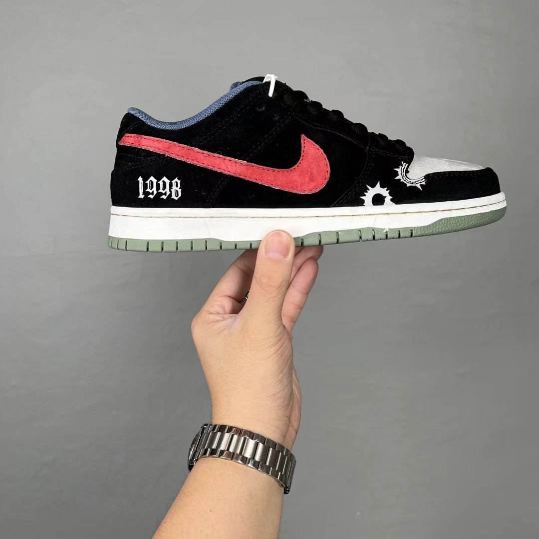 nike dunk low “black/university red” – iconic color blocked heritage nike dunk low “black/university red” – iconic color blocked heritage