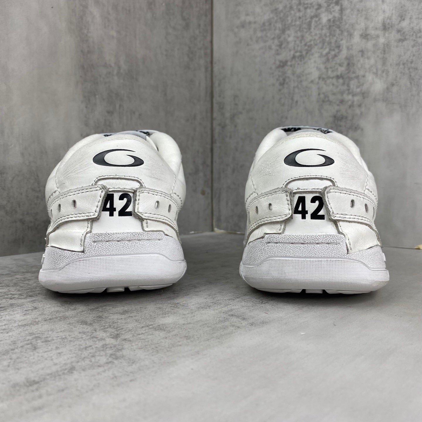 balenciaga hamp tons sneaker in white/blue: avant garde clarity balenciaga hamp tons sneaker in white/blue: avant garde clarity