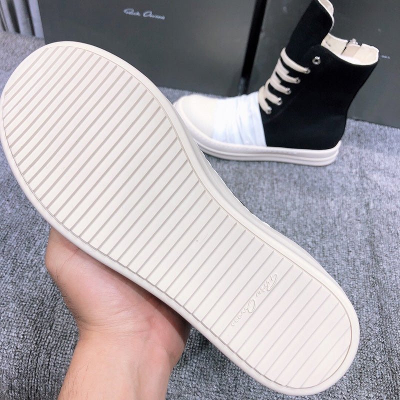 rick owens lace up canvas boots rick owens lace up canvas boots