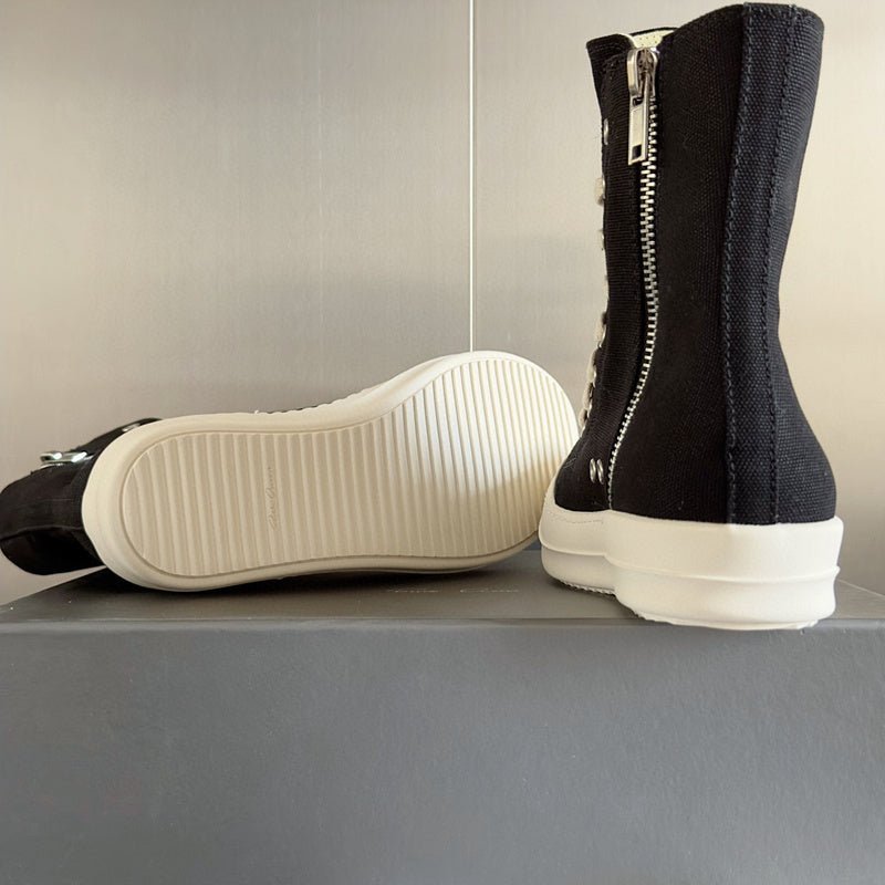 rick owens black high top sneakers rick owens black high top sneakers