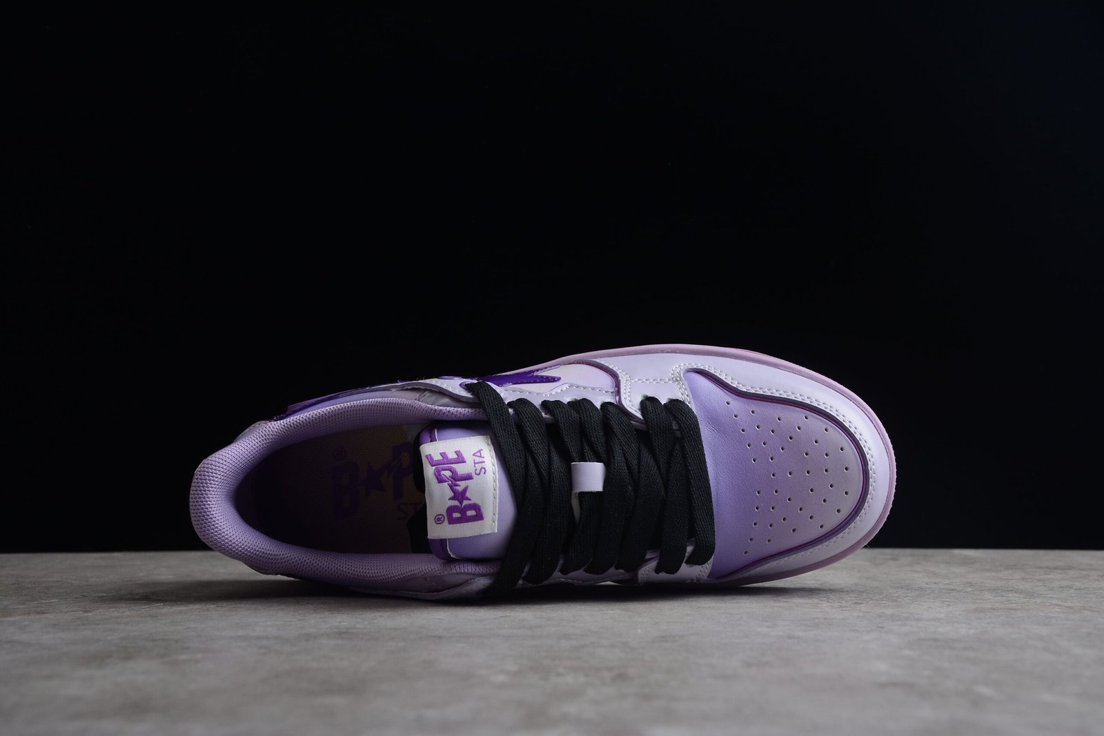 bape sta low top purple gradient sneakers bape sta low top purple gradient sneakers