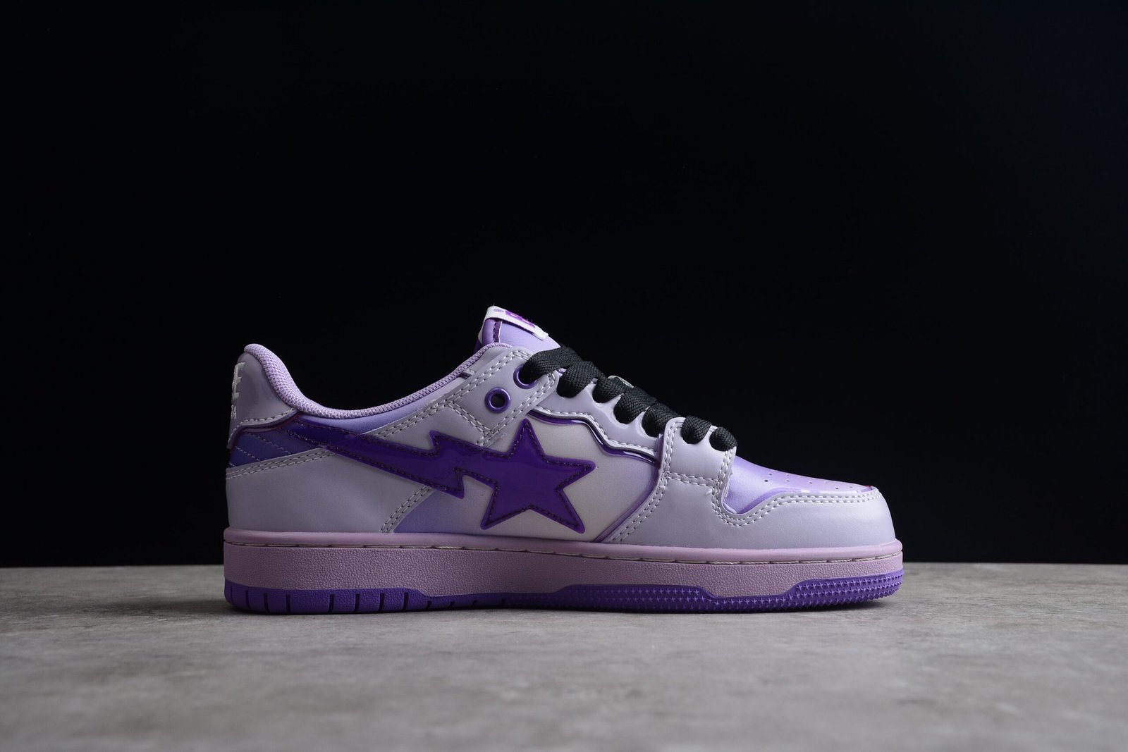 bape sta low top purple gradient sneakers bape sta low top purple gradient sneakers