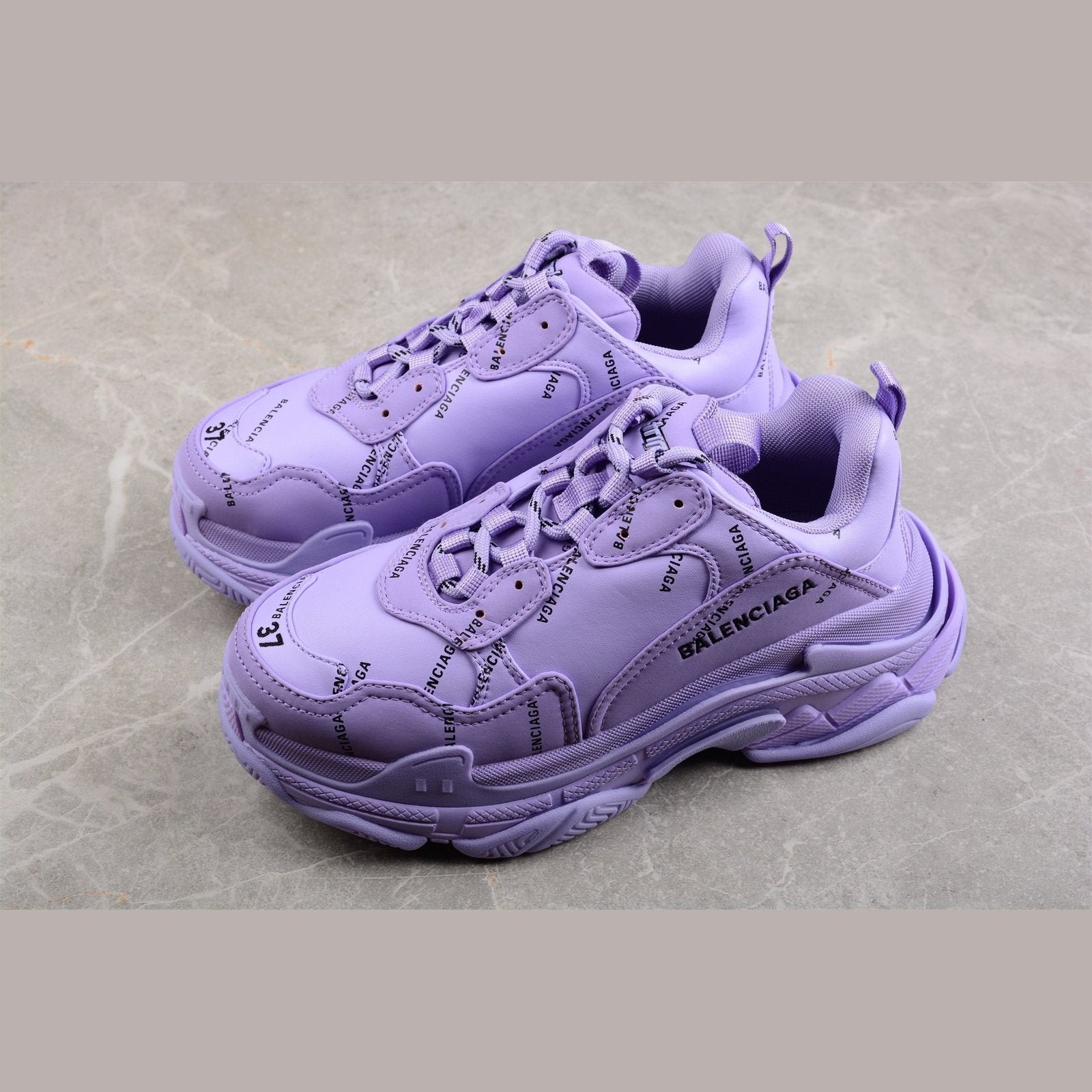 balenciaga triple s x purple balenciaga triple s x purple