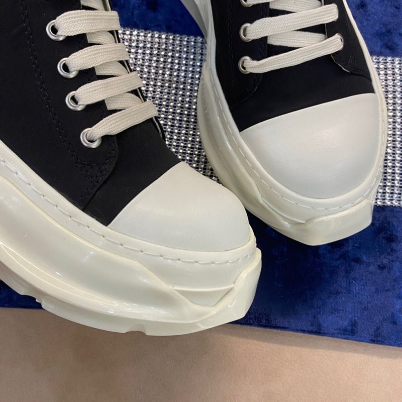 rick owens low top sneakers black and white rick owens low top sneakers black and white