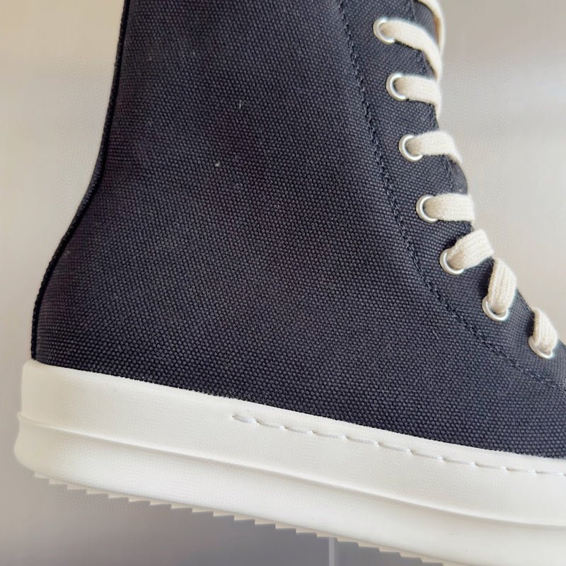 rick owens black high top sneakers rick owens black high top sneakers