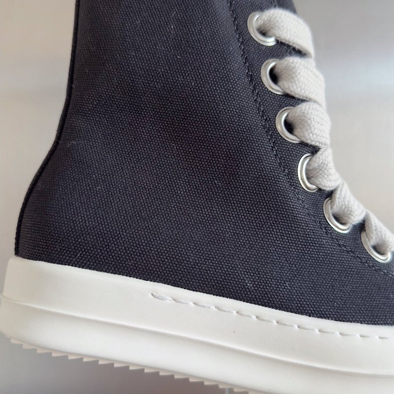 rick owens black high top sneakers rick owens black high top sneakers