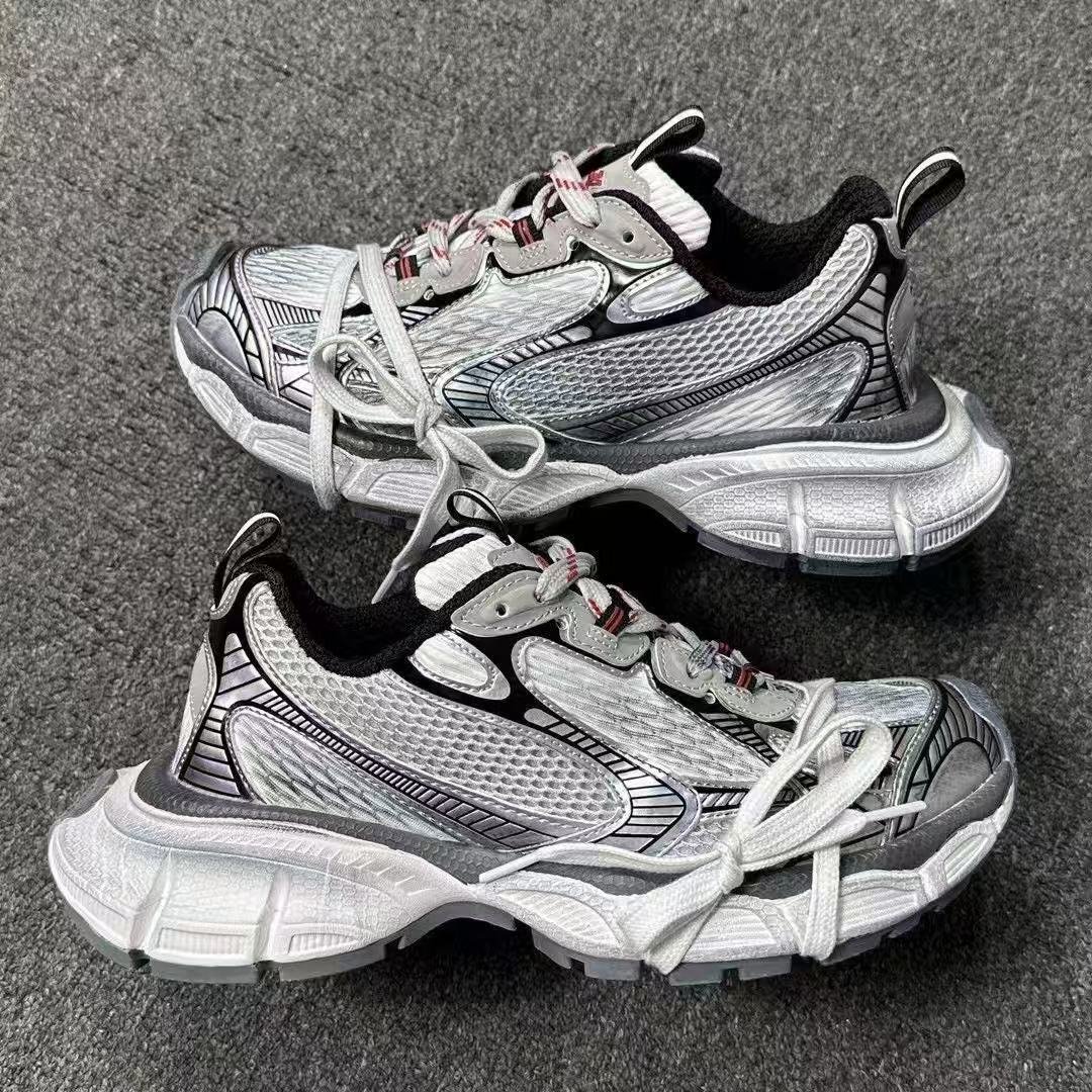 balenciaga in grey/red: industrial ignition balenciaga in grey/red: industrial ignition