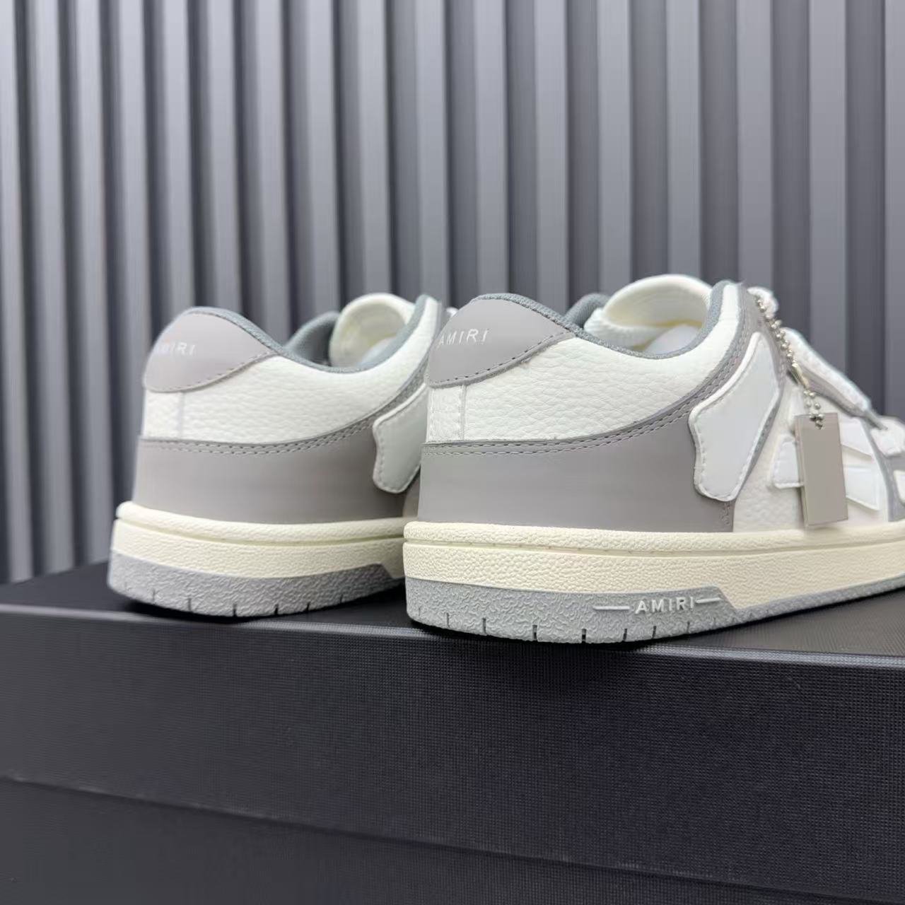emil’s bone shoe in white/grey: ashen osteology emil’s bone shoe in white/grey: ashen osteology