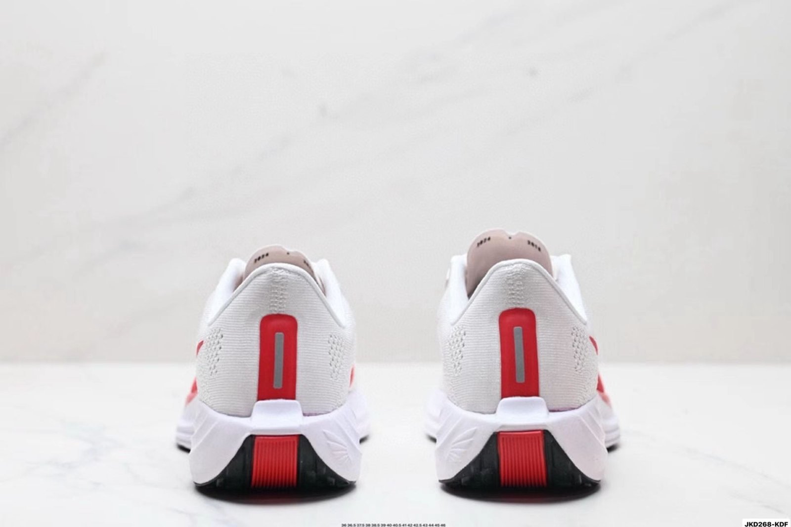 nike zoom sneaker in white/red: ignited velocity nike zoom sneaker in white/red: ignited velocity