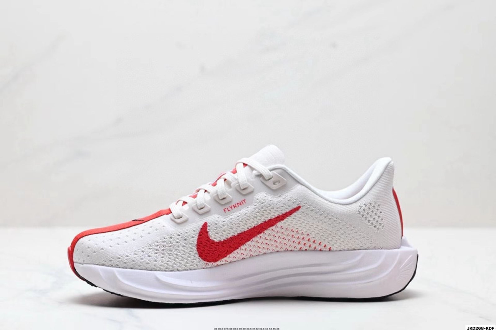 nike zoom sneaker in white/red: ignited velocity nike zoom sneaker in white/red: ignited velocity
