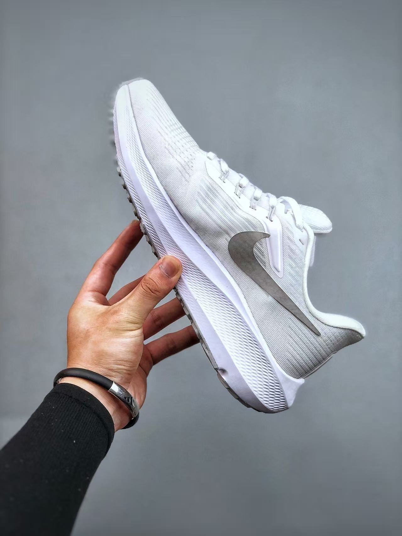 nike zoom sneaker in white: pure velocity nike zoom sneaker in white: pure velocity