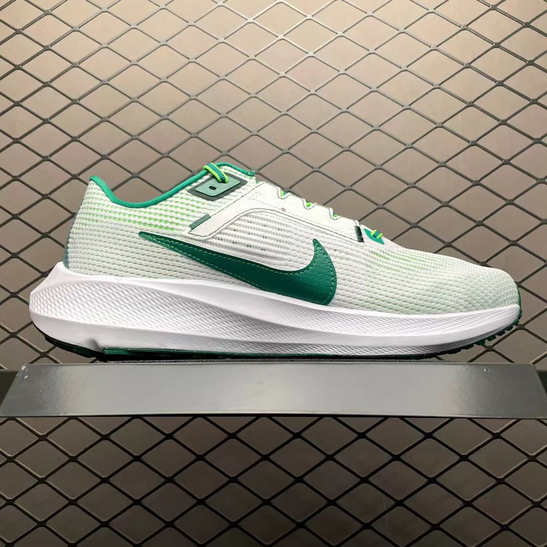 nike zoom pegasus in white/green: botanical velocity nike zoom pegasus in white/green: botanical velocity
