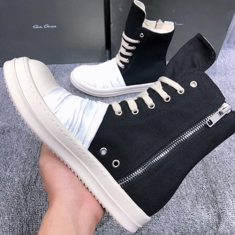 rick owens lace up canvas boots rick owens lace up canvas boots