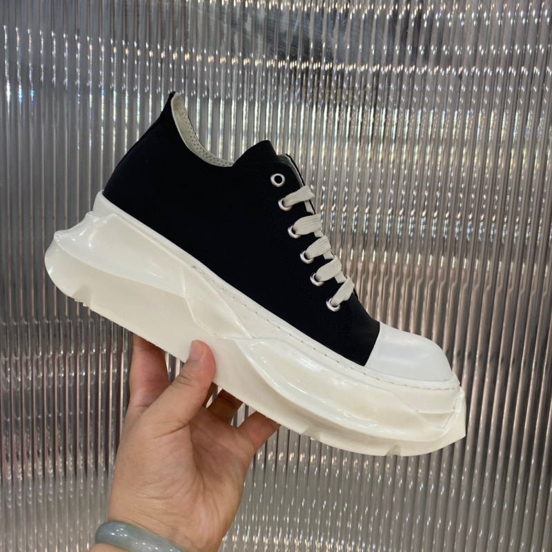 rick owens low top sneakers black and white rick owens low top sneakers black and white