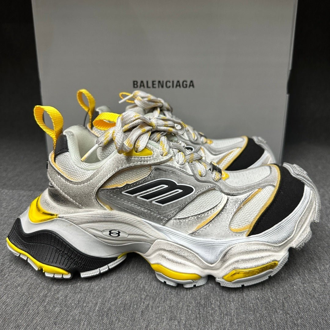 balenciaga sneaker in black/yellow: urban luminescence balenciaga sneaker in black/yellow: urban luminescence