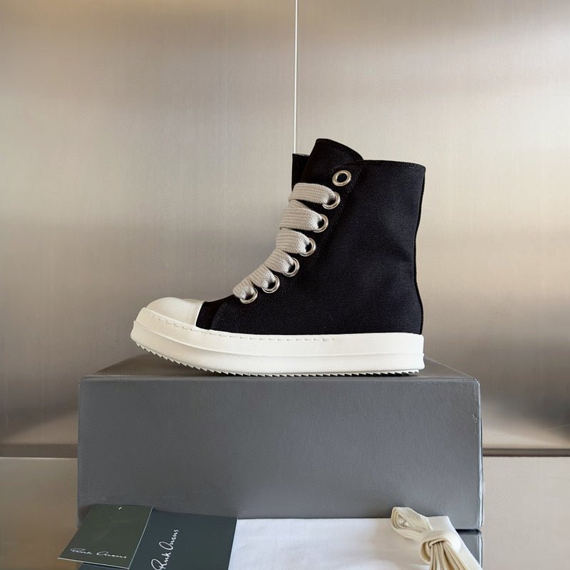 rick owens black high top sneakers rick owens black high top sneakers