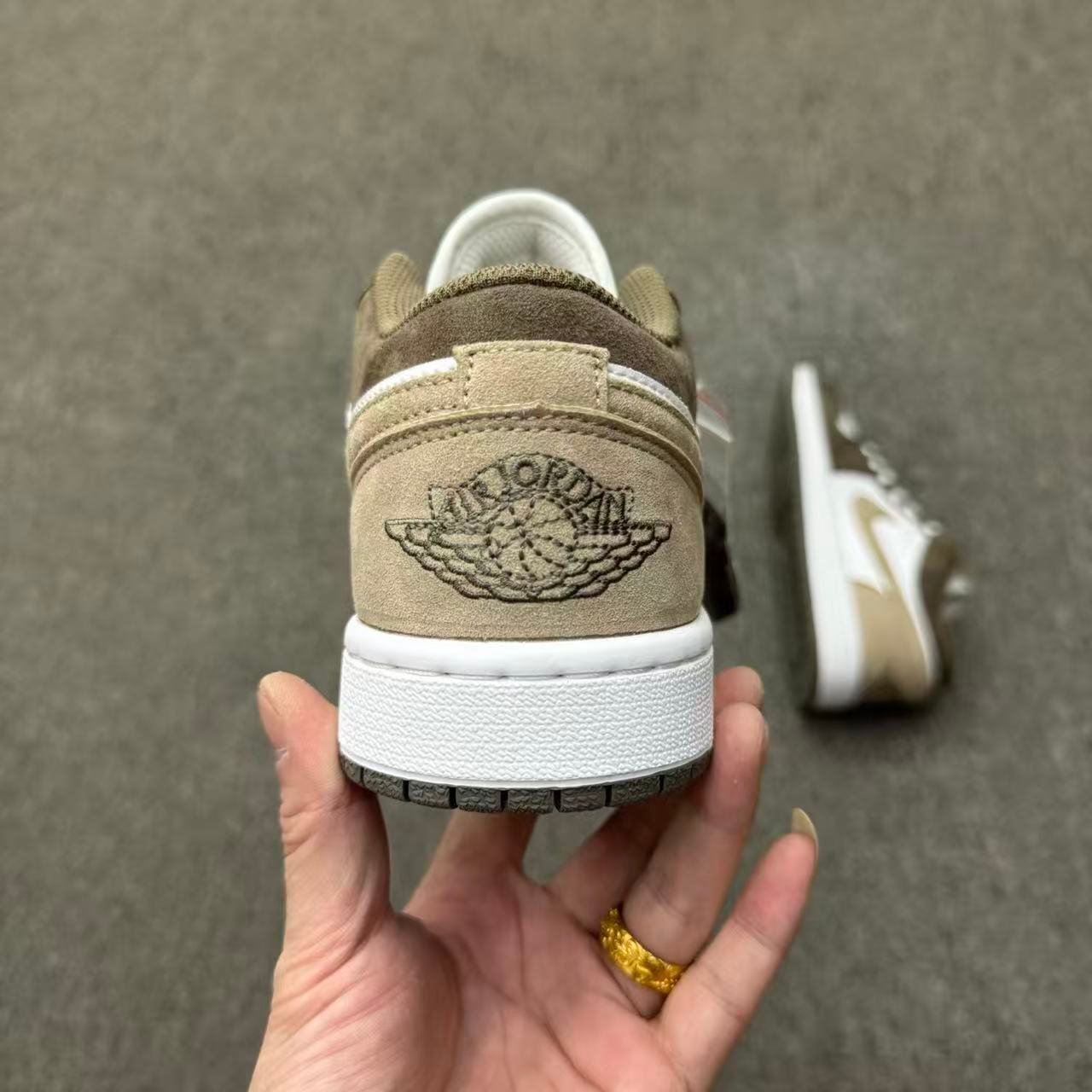 air jordan 1 low “olive grey” – premium earth toned low top air jordan 1 low “olive grey” – premium earth toned low top
