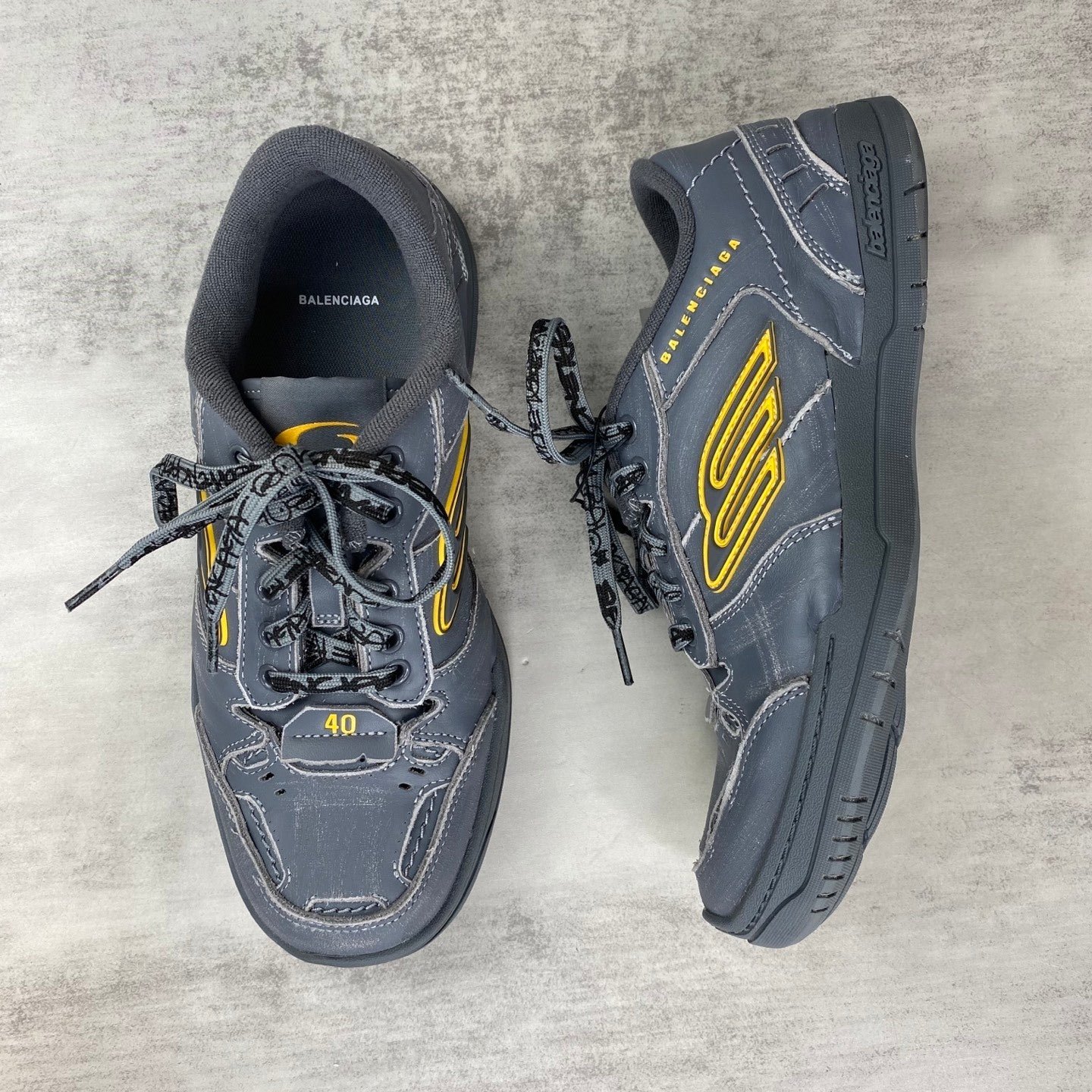 balenciaga hamp tons sneaker in matte black: monolithic edge balenciaga hamp tons sneaker in matte black: monolithic edge