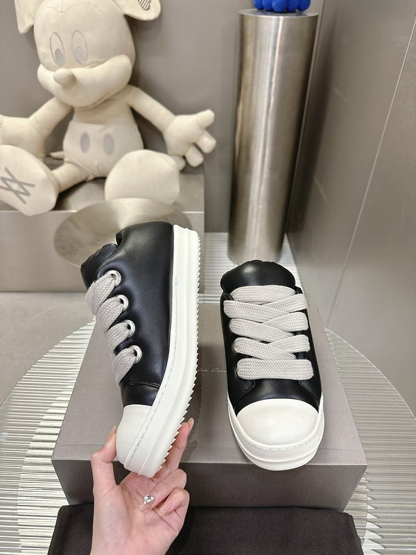 rick owens black low top sneakers rick owens black low top sneakers