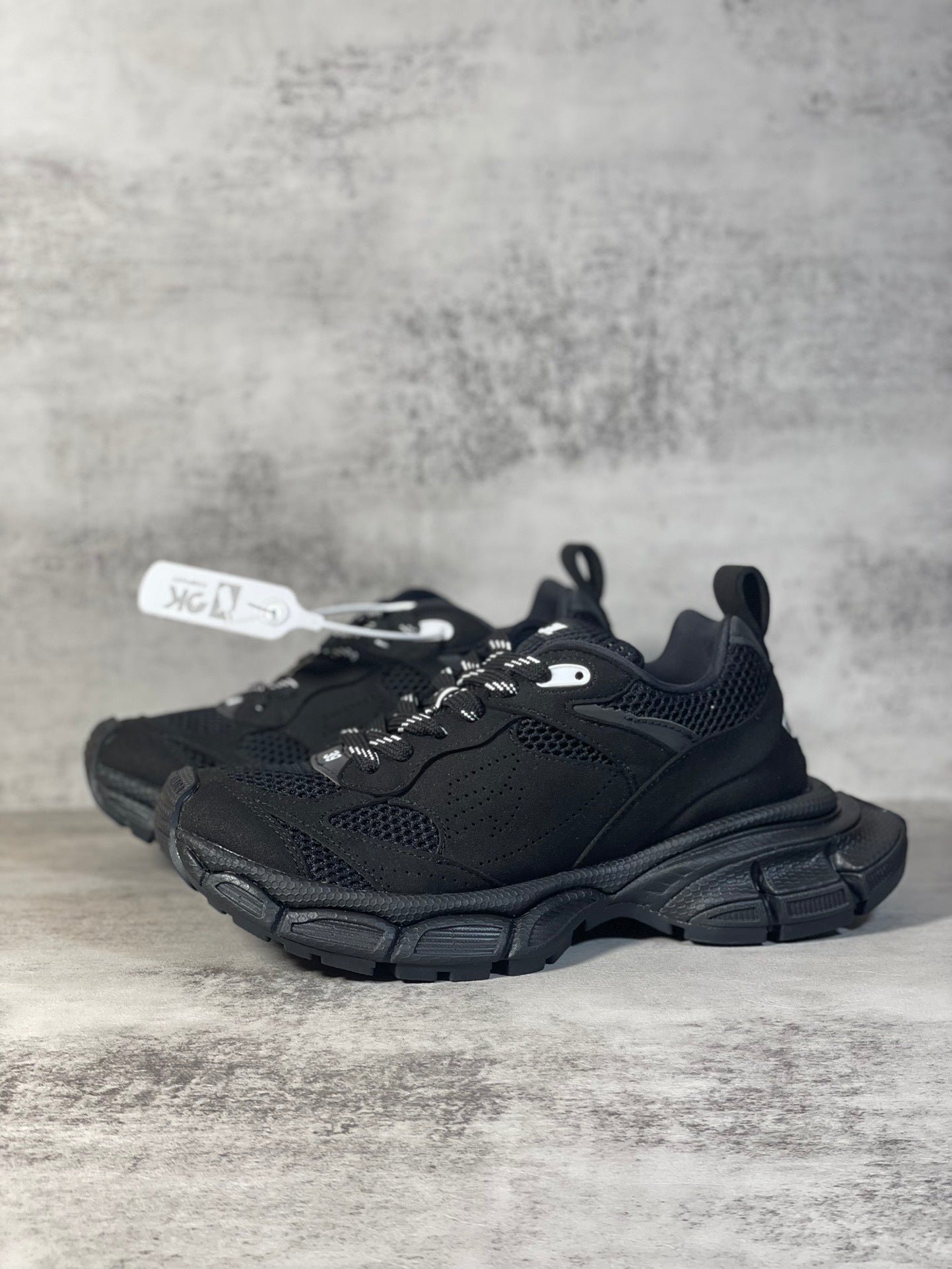 balenciaga sneaker in black: monolithic edge balenciaga sneaker in black: monolithic edge