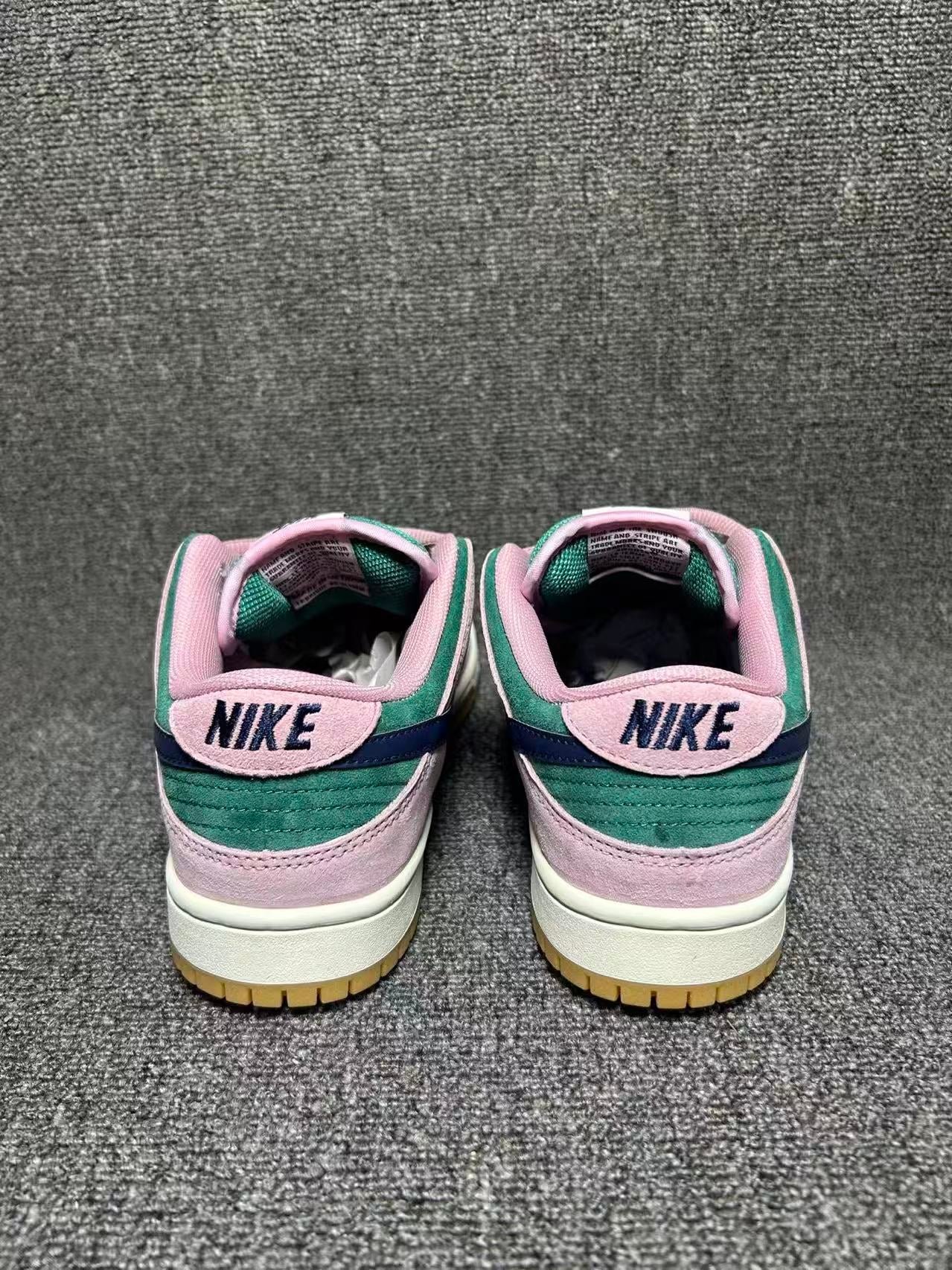 nike dunk low “pink/green” – pastel play nike dunk low “pink/green” – pastel play
