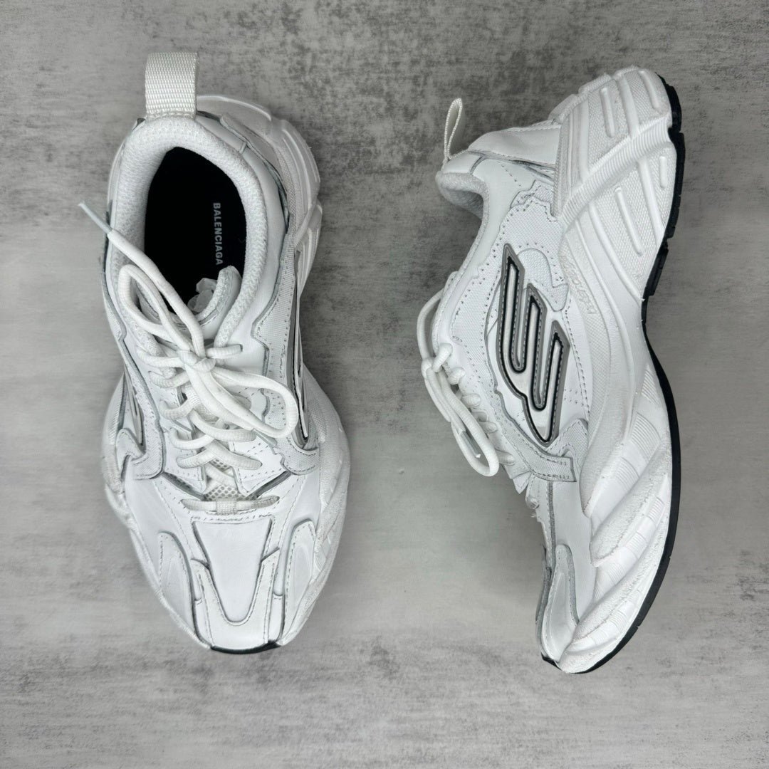 balenciaga hamp tons sneaker in white: architectural purity balenciaga hamp tons sneaker in white: architectural purity