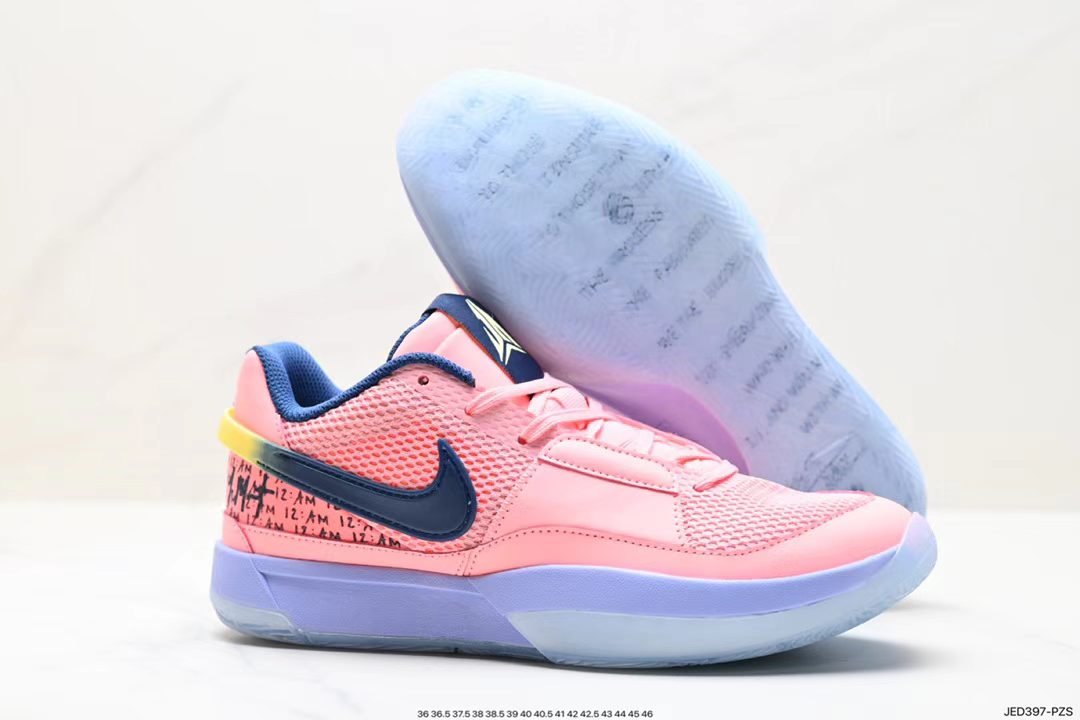 nike ja 1 in pink/purple: ethereal assassin nike ja 1 in pink/purple: ethereal assassin