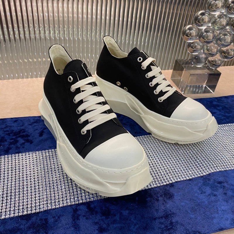 rick owens low top sneakers black and white rick owens low top sneakers black and white