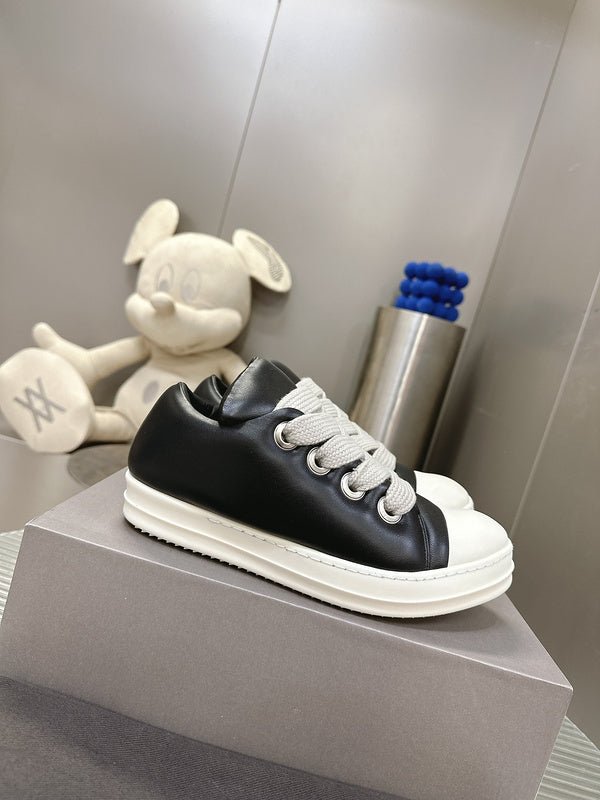 rick owens black low top sneakers rick owens black low top sneakers