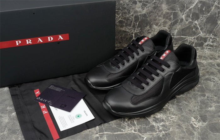 prada america's cup leather black prada america's cup leather black