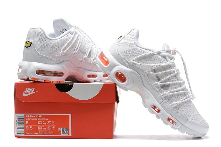nike air max plus utility safety x orange pure platinum