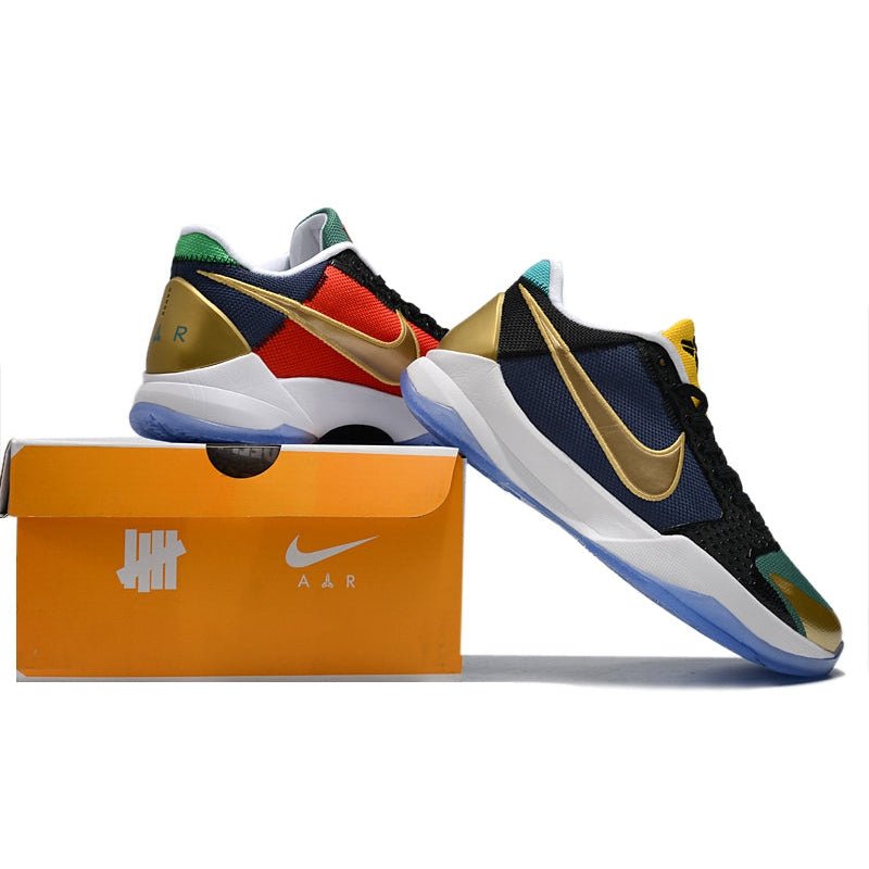 nike kobe 5 protro x undefeated what if multi color