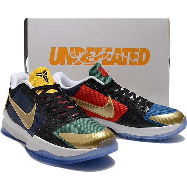 nike kobe 5 protro x undefeated what if multi color