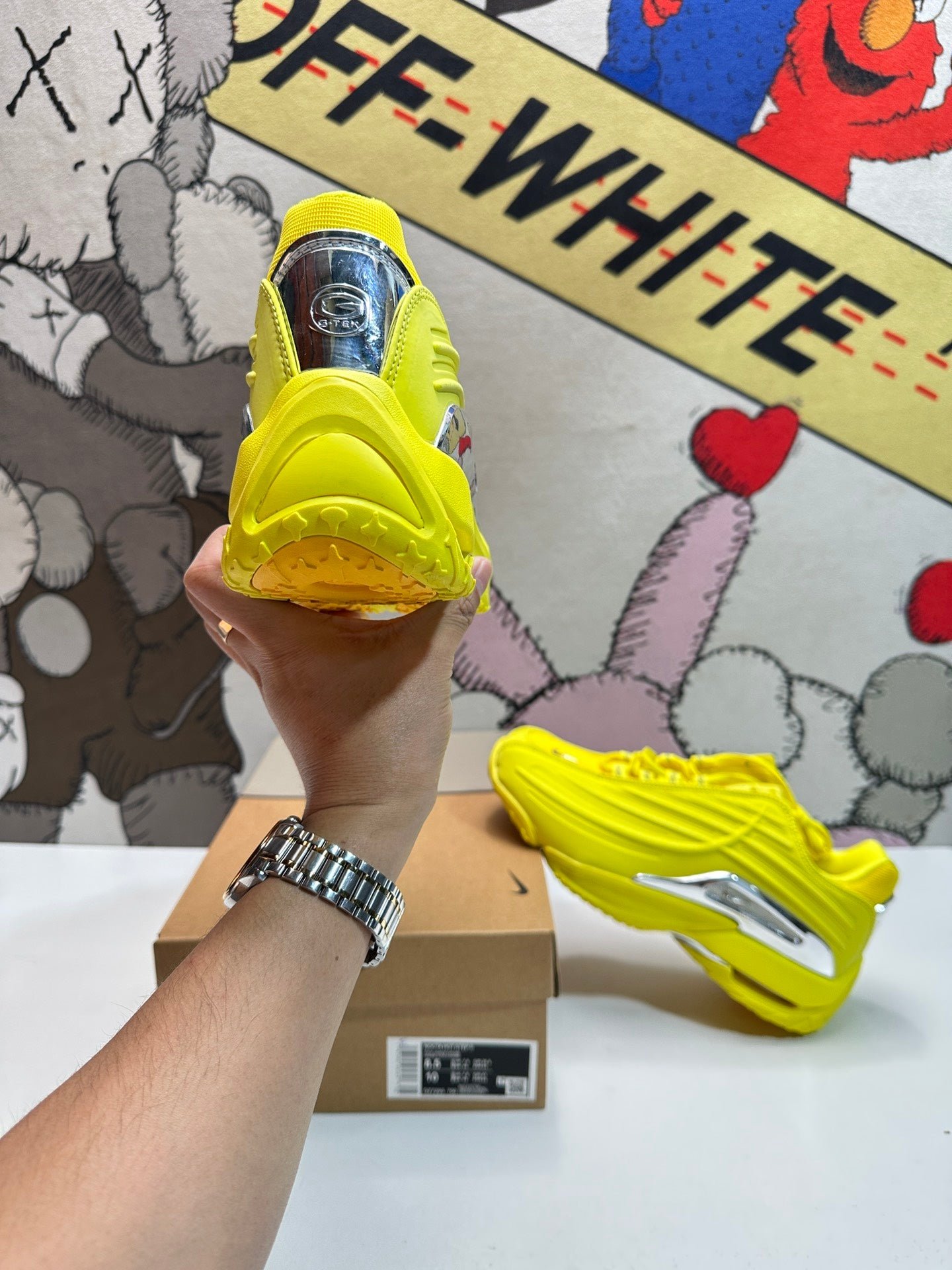 nocta x nike hot step 2 drake opti yellow