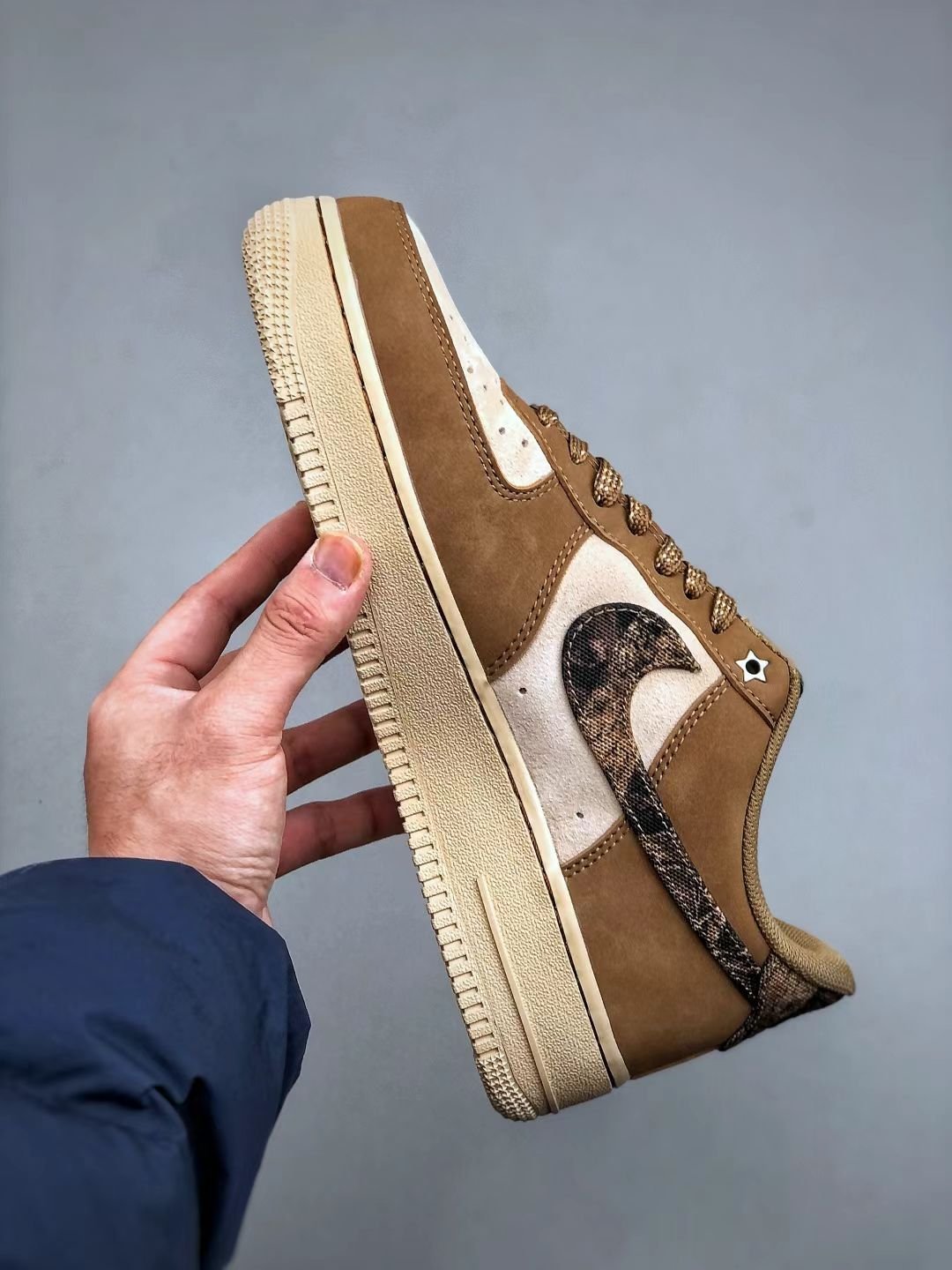 nike air force 1 "brown/yellow" – earth toned heritage nike air force 1 "brown/yellow" – earth toned heritage