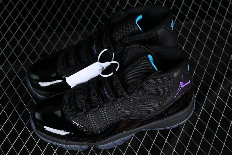 air jordan 11 retro black/gamma blue varsity maize air jordan 11 retro black/gamma blue varsity maize