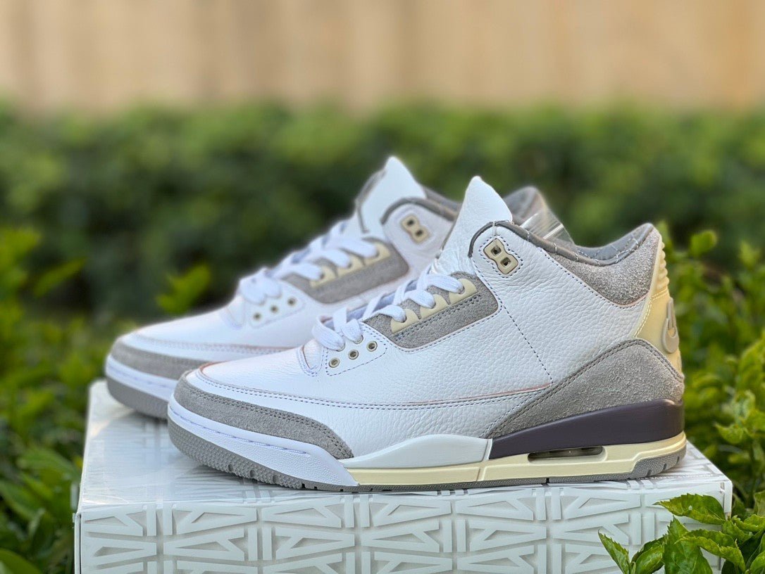 air jordan 3 a ma maniere sail/medium grey air jordan 3 a ma maniere sail/medium grey