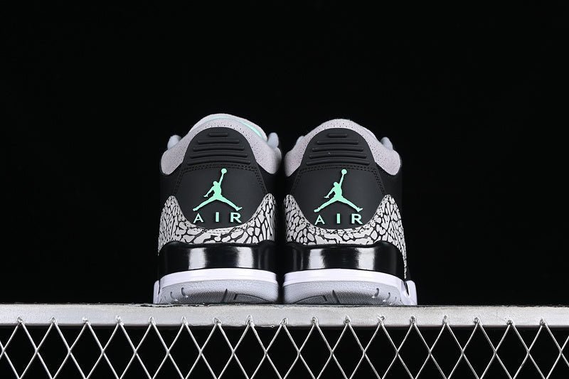 air jordan 3 retro green glow black/green glow/wolf grey/white air jordan 3 retro green glow black/green glow/wolf grey/white