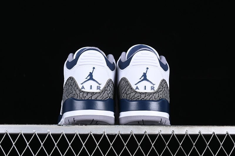 air jordan 3 retro midnight navy white/black/grey/blue air jordan 3 retro midnight navy white/black/grey/blue